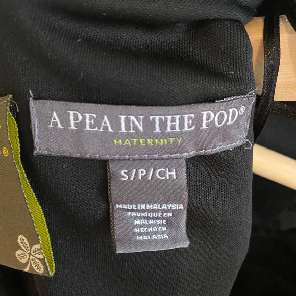 Maternity dress with leather detailing - Picture 5 of 5